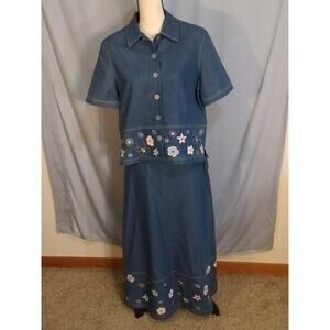 Koret City Blues denim outfit.